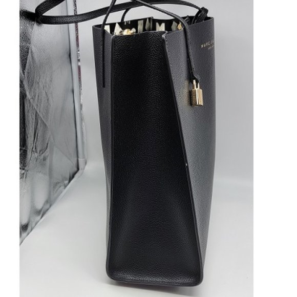 Marc Jacobs the Grind tote black with modshots - YouTube Marc Jacobs The Grind Tote Black Leather